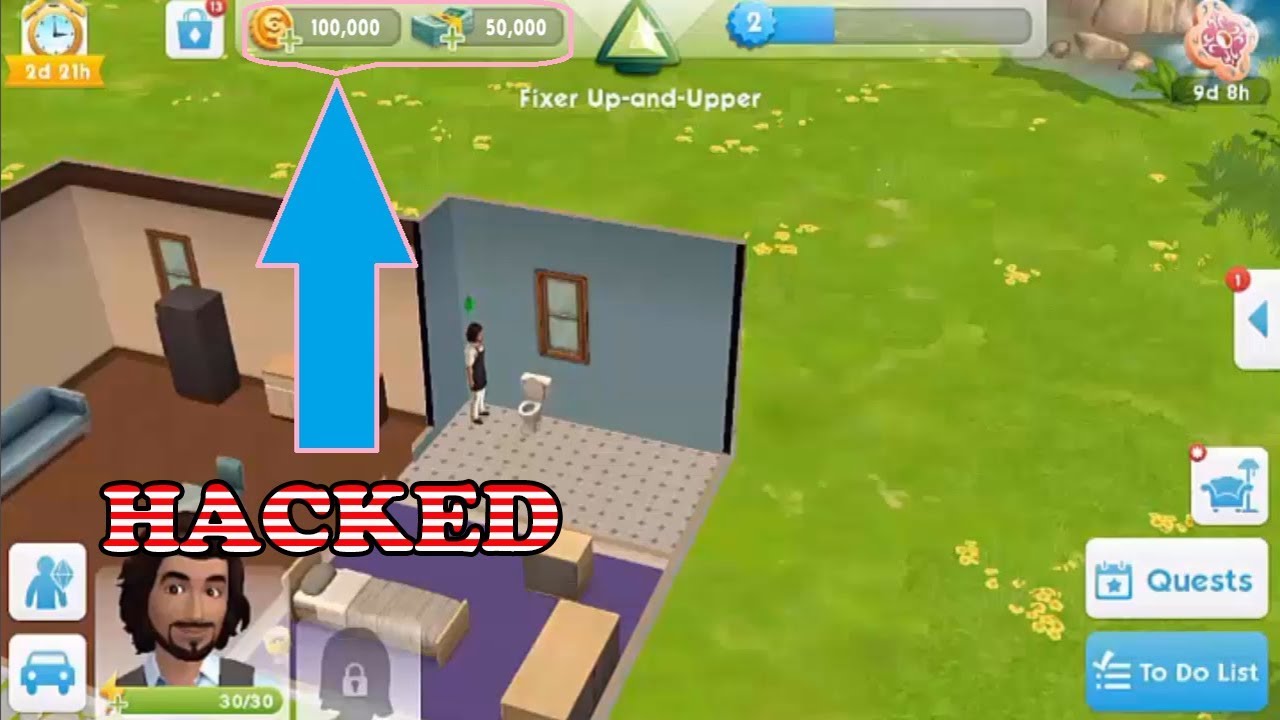 hacked the sims freeplay apk